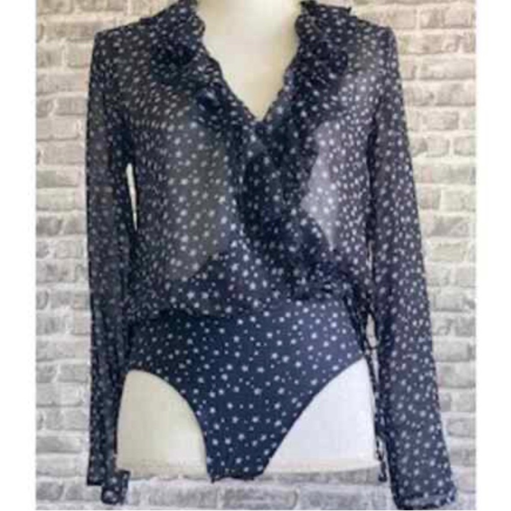 Zara sheer body suit